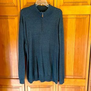 Roundtree & Yorke Quarter Zip Sweater